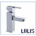 Durable cuadrado lavabo grifo (B0002-F)